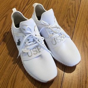 US Polo Assn White Tennis Shoes